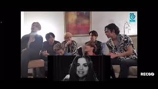 Bts Is Reacting To Selena Gomez Lose You To Love