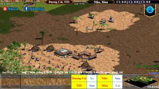 AoE 22 Random Dương Còi, TiTi vs Nike, Mưa Ngày 22-7-2018.