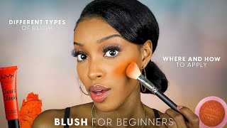 BLUSH FOR BEGINNERS: Where and How to Apply | Slim's Beginner Makeup Series
