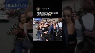 That Elbow By Gigi Hadid Was Satisfying