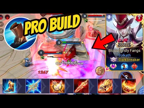 VOLKATH SOLO LANE PRO BUILD - INSANE WITH SPRINT | AoV | 傳說對決 | RoV | Liên Quân Mobile