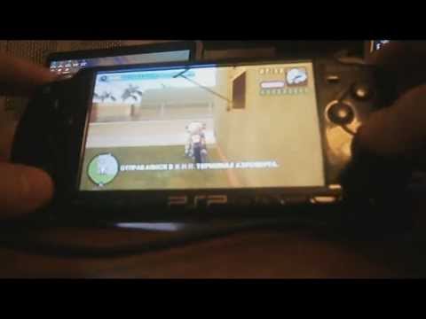 Как прошить psp самому видео