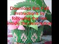 2 - Easy 3d Origami Hand Basket