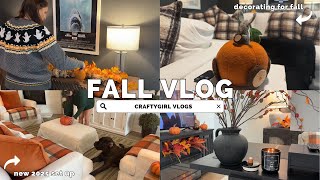 Fall Decorate With Me New 2025 Setup Cozy Cleaning Vlog