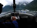 Seaplane landing Juneau Alaska