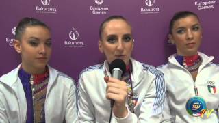 Baku 2015 - Le interviste: Marta Pagnini Baku 2015 - Le interviste: Marta Pagnini