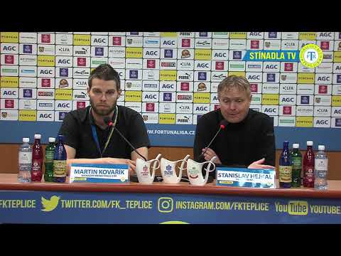 Tiskov konference domcho trenra po utkn Teplice - Opava (3.3.2019)