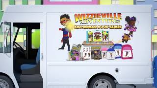 Blobby makes a Wizzieville delivery