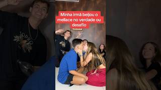 Minha Irmã Beijou O Mellace No Verdade Ou Desafio Irmãos Scribel