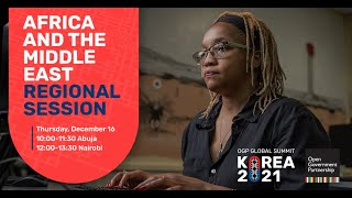 Africa and the Middle East Regional Session