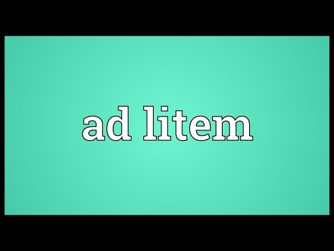 Header of ad litem