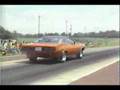 1970 Plymouth Cuda 440 Six Pack dragstrip launch