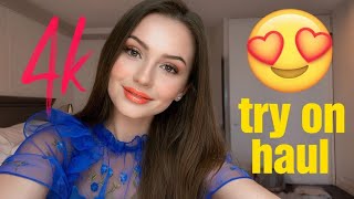Shein Transparent Mesh Micro Bikini Try-On Haul 4K See Through Fashion Trend