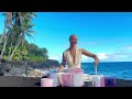 Uplifted & Free Sound Bath | Crystal Alchemy Singing Bowls | Pure Sound | Maui, Hawaii