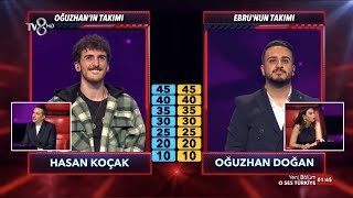 O Ses Türkiye Çapraz Düellolar - Hasan Koçak & Oğuzhan Doğan Aldattın Mı? W