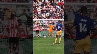Ivan Toney Misses First Ever Penalty For Brentford Vs Newcastle United