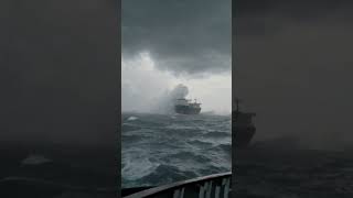 Ocean Majesty Close Encounter At North Sea Balck