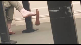 College Girl Dangling Brown Flats Preview