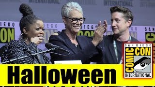 HALLOWEEN | Comic Con 2018 Full Panel (Jamie Lee Curtis, David Gordon Green)