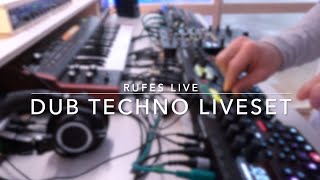 Rufes Live - Dub Techno Liveset Elektron Machines Only Dawless