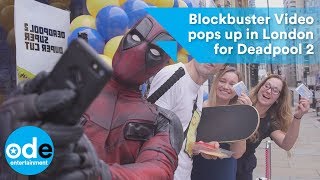 Blockbuster Video Pops Up In London For Deadpool 2