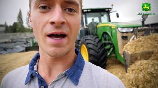 Je conduis la JOHN DEERE 9900 !