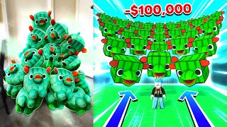 Spending Real Money On Pets In Pet Simulator X... Roblox