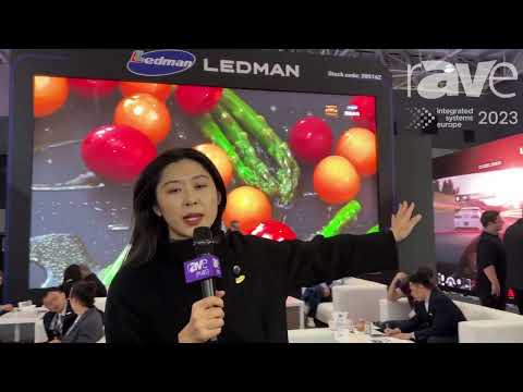 ISE 2023: Ledman Showcases COB dvLED Displays for Commercial and Residential Applications