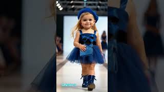 Little Princess In Blue Baby Runway Magic