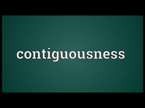Header of contiguousness