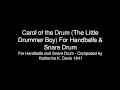 view The Little Drummer Boy (Carol of the Drum), carol