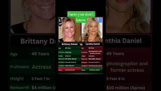 Brittany Daniel Vs Cynthia Daniel