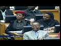 Julius Malema reacts to SONA 2014 in parliament