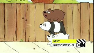 Cartoon Network Japan - We Bare Bears Up Next