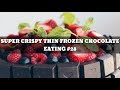 No Talking Super Crispy Thin Frozen Chocolate 28 Asmr No Talking Super Crispy Thin Frozen Chocolate 28 Asmr