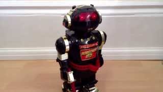 Vintage Robot Robotron Rt-2 By New Bright Hong Kong. Smoking