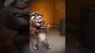 Talking Toms Tongue Gets Stuck On A Popsicle
