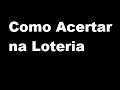 REVELADO - Como Ganhadores da Loteria Fazem - O Livro Negro Da Loteria