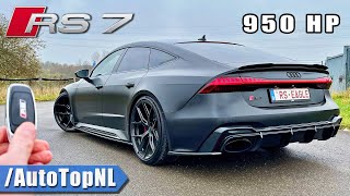 950HP AUDI RS7 C8 | REVIEW *331KM/H* on AUTOBAHN [NO SPEED LIMIT] by AutoTopNL