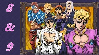 Anime Reactions W/Friend(s): Jojo's Bizarre Adventure Golden Wind- Episode 8 & 9