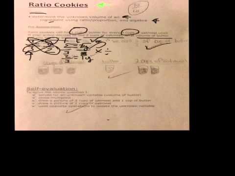 VIDEO : ratio cookies -  ...