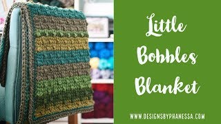Tunisian Little Bobble Blanket FREE Pattern & Tutorial