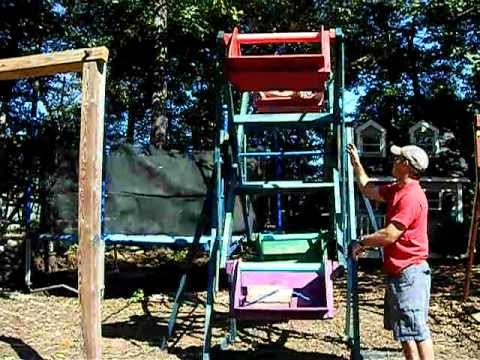 backyard ferris wheel free plans below 00 44 ferris wheel built in the