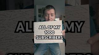 1000 Subscriber Giveaway
