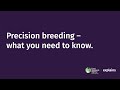 FSA Explains Precision Breeding