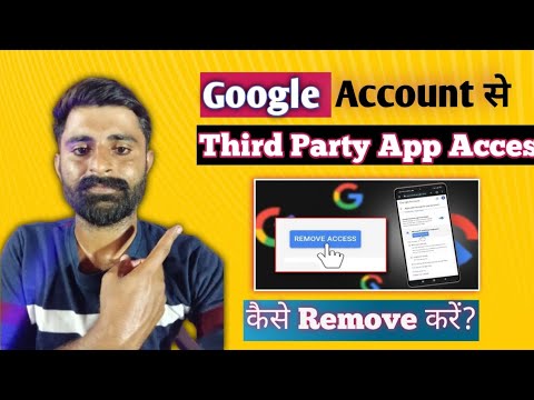 How To Remove Access Third Party App In Google Account How To Remove Access Third Party App In Google Account