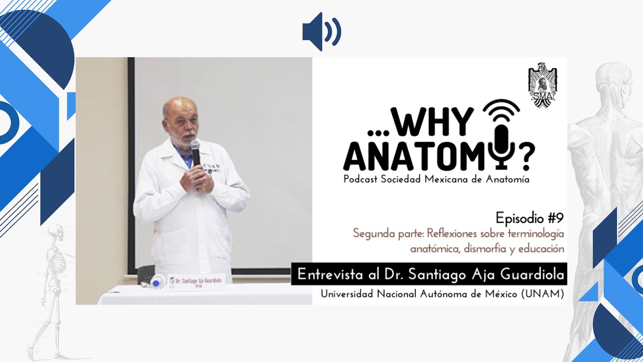 Podcast ...Why Anatomy ? | Episodio #9 | Segunda parte | Entrevista al Dr. Santiago Aja Guardiola