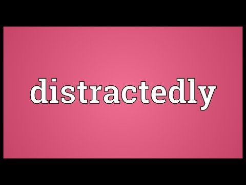 Header of distractedly