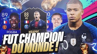 FIFA 19 - ON FINIT FUT CHAMPION AVEC MBAPPE 88 ET POGBA 89 !!!