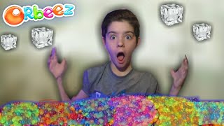 Orbeez Ice Bath Challenge 100,000 Orbeez